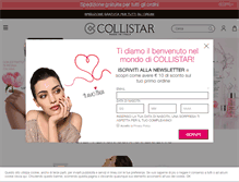 Tablet Screenshot of collistar.it